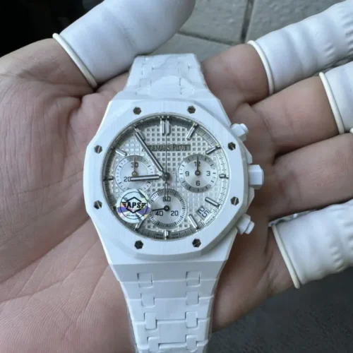 Audemars Piguet Royal Oak 26240 Case Ceramic Dial White APS Factory 41mm